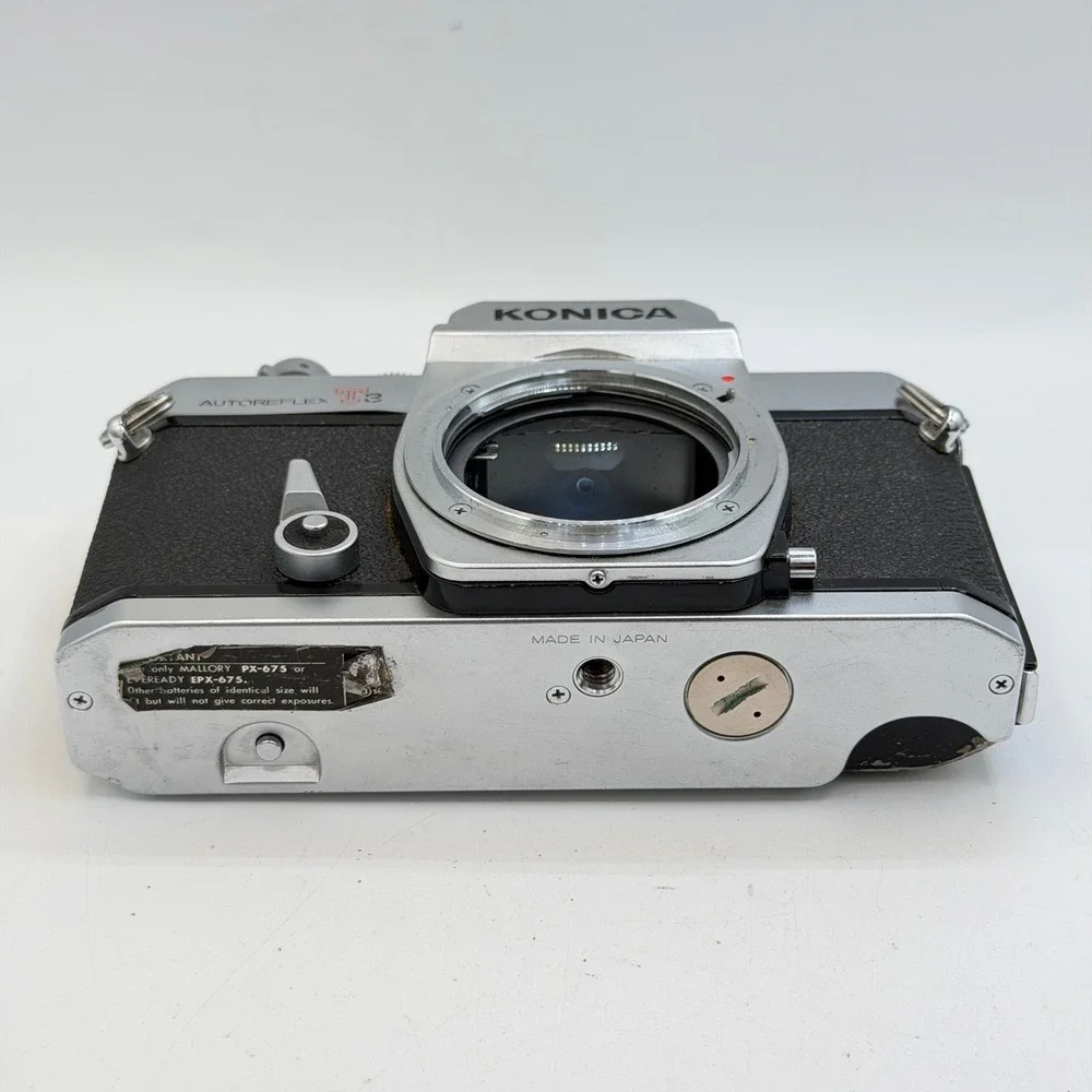 Konica SLR Camera Body Lot Autoreflex T3 FT-1 Motor TC 35mm Film Parts Repair